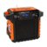 Front. ION Audio - Audio Garage Rocker Portable Bluetooth Speaker - Orange/Black.