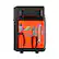 Left. ION Audio - Audio Garage Rocker Portable Bluetooth Speaker - Orange/Black.