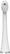 Alt View 11. Waterpik - Sonic-Fusion Replacement Brush Heads (4-Pack) - White.
