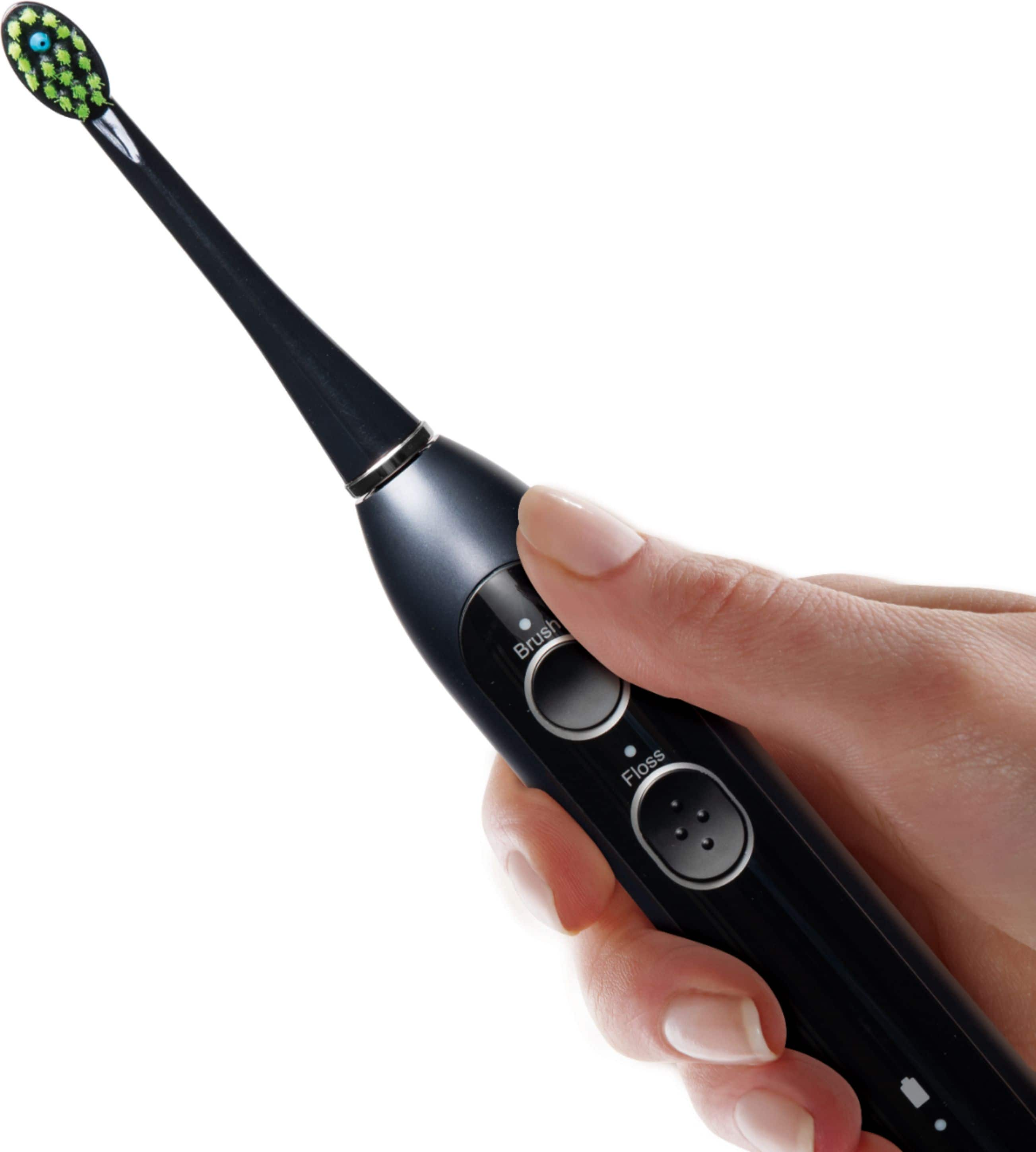 Questions And Answers Waterpik Sonic Fusion Recharegable Flossing Toothbrush Black Chrome Sf