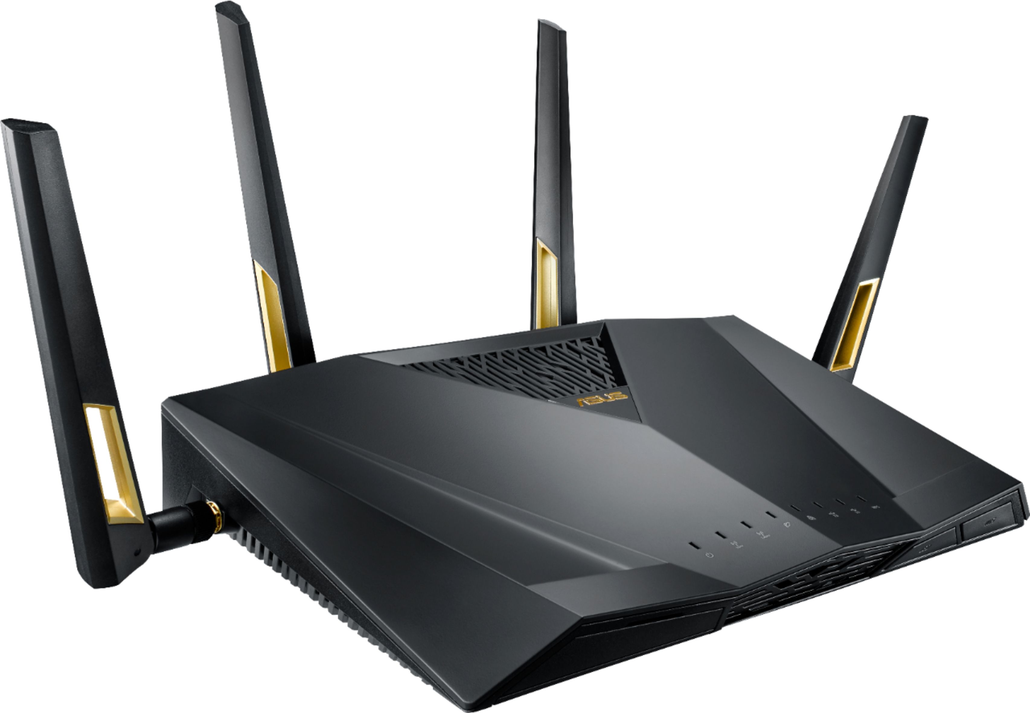 Angle View: ASUS - AX6000 Dual Band Wi-Fi 6 Router