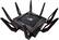Angle. ASUS - ROG Rapture GT-AX11000 Tri-band WiFi 6 Gaming Router, 2.5G Port - Black.