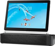 Front Zoom. Lenovo - Smart Tab P10 - 10.1" - Tablet - 64GB - Aurora Black.