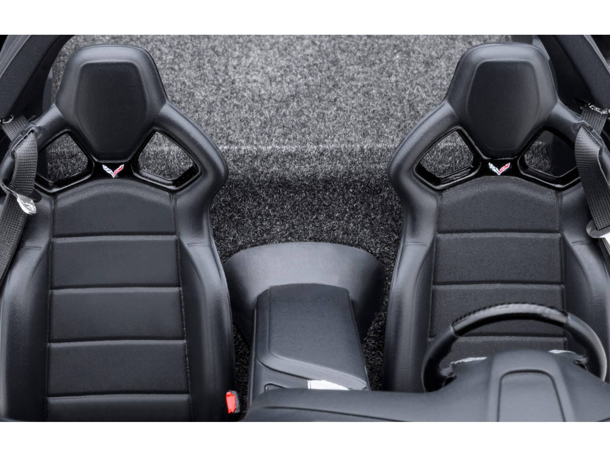 Back. Autoart - 2019 Chevrolet Corvette C7 ZR1 Corvette Racing Yellow Tintcoat with Carbon Top 1/18 Model Car by Autoart - Yellow Tintcoat With Carbon Top.