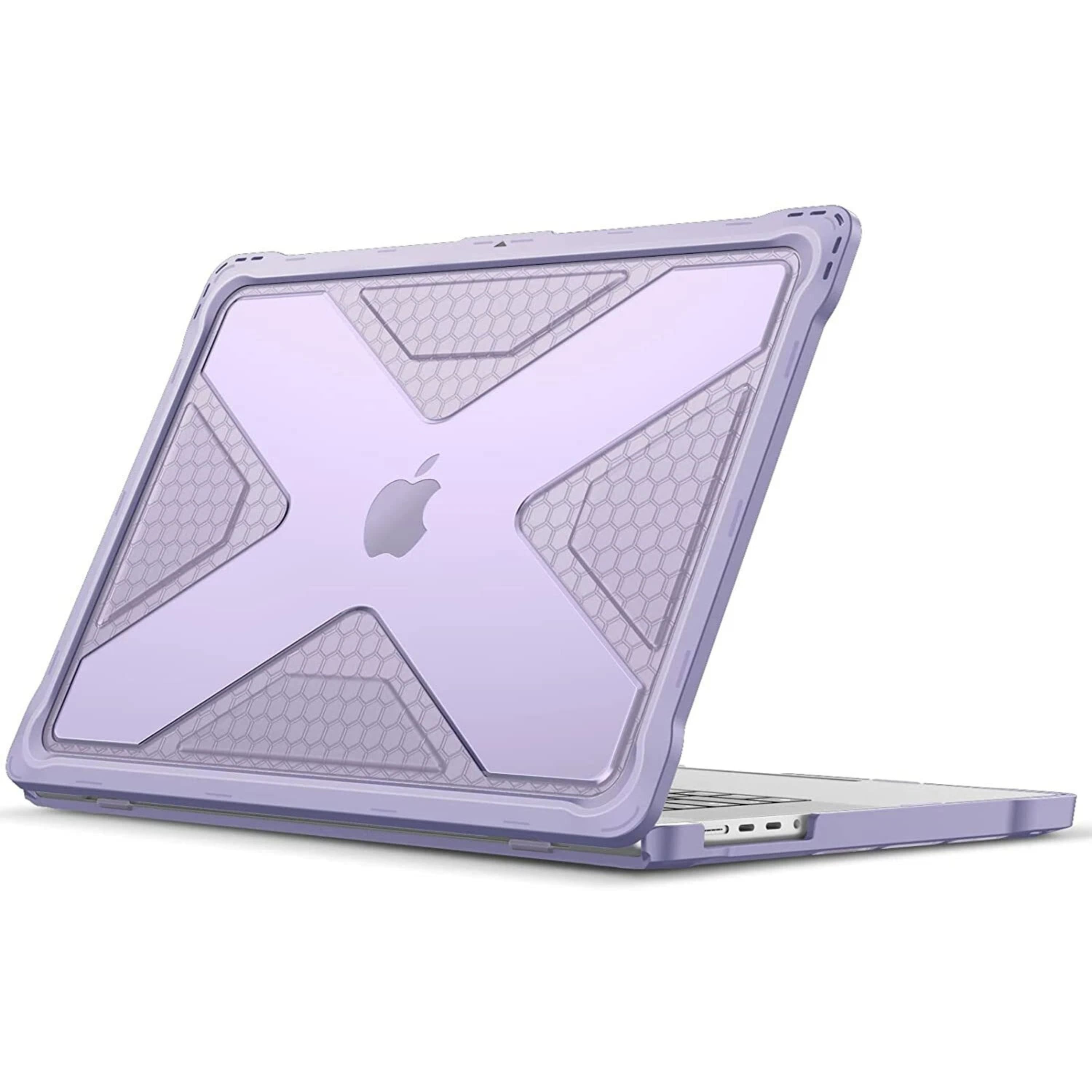 Kitcheniva - Protective Rugged Case For MacBook Pro 16 Inch 2023 Model - Lilac