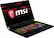Angle. MSI - GS Series Stealth 17.3" Gaming Laptop - Intel Core i7 - 16GB Memory - NVIDIA GeForce RTX 2070 Max-Q - 512GB SSD - Matte Black With Gold Diamond Cut.