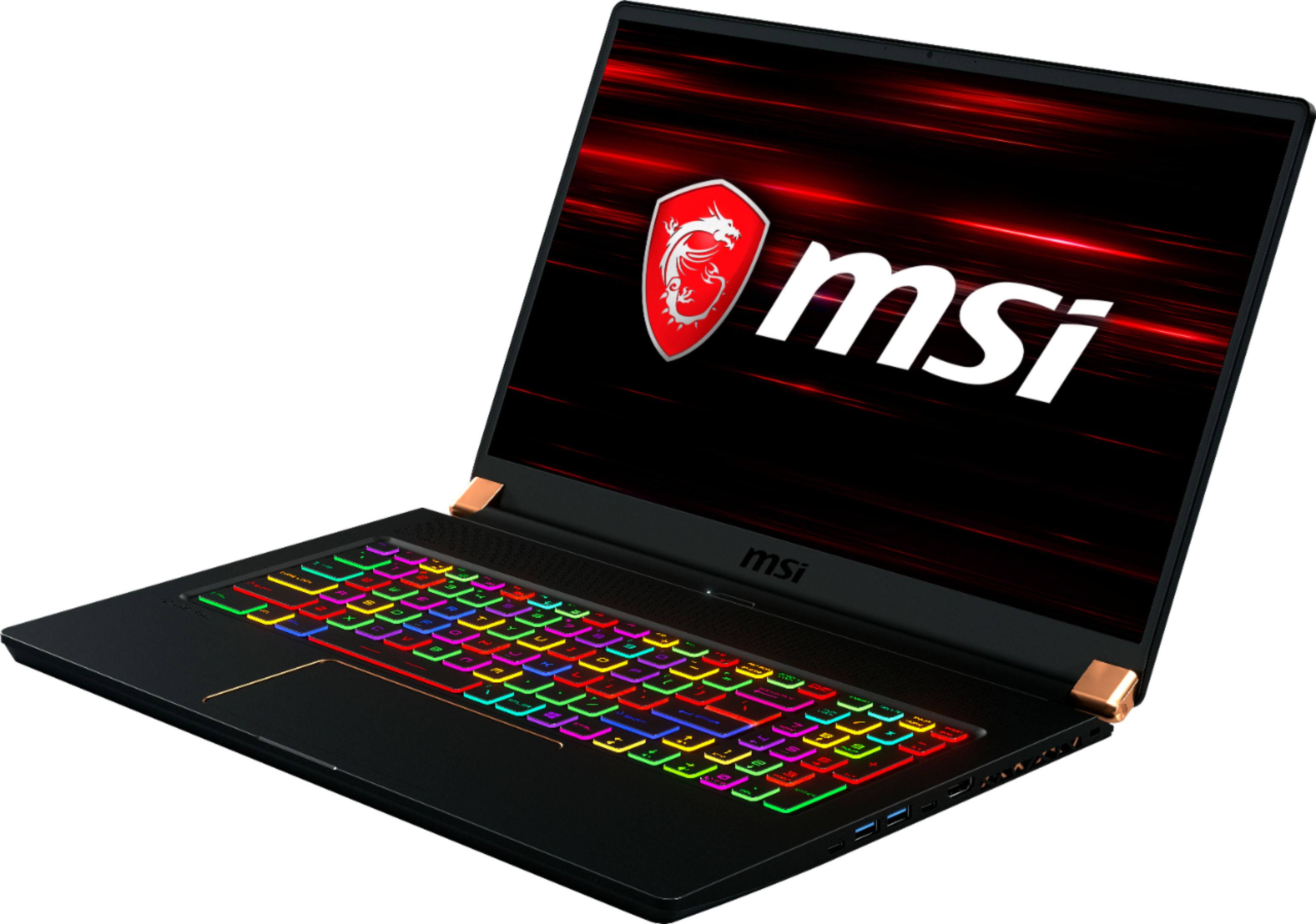 Best Buy: MSI 15.6 Gaming Laptop Intel Core i7 16GB Memory NVIDIA GeForce  GTX 1070 512GB Solid State Drive Matte Black With Gold Diamond Cut GS65  STEALTH THIN-037