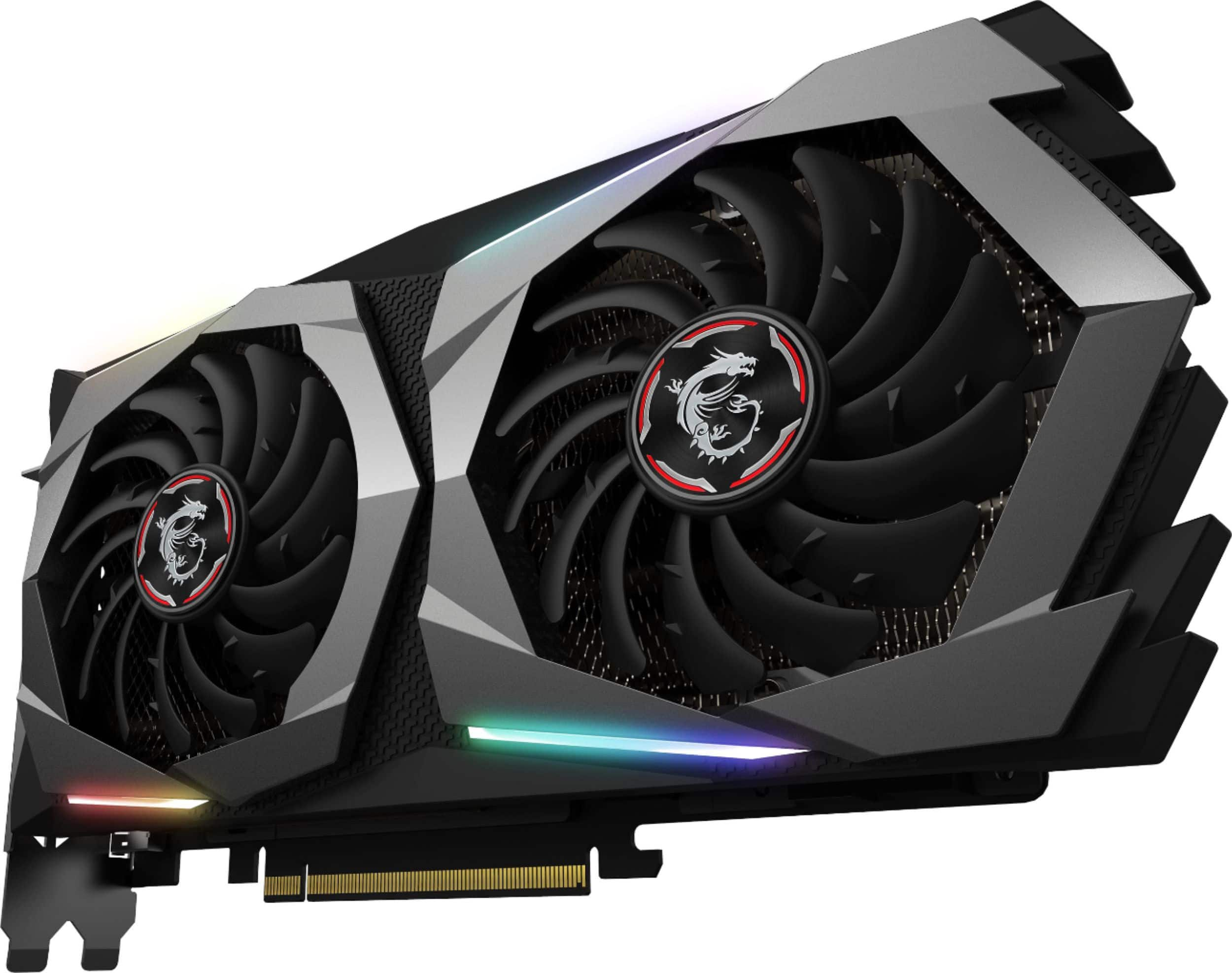 Msi Geforce Rtx 60 Gaming Z 6gb Gddr6 Pci Express 3 0 Graphics Card Silver Black Geforce Rtx 60 Gaming Z 6g B Best Buy