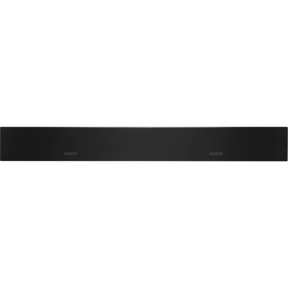 Front. JennAir - Dual Unit Toe Kick - Black.