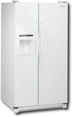 Angle Standard. Samsung - 26.0 Cu. Ft. Side-by-Side Refrigerator - White.