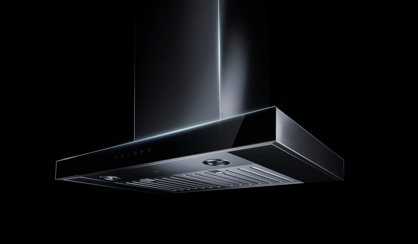 Alt View 12. JennAir - 30" Recirculating Range Hood - Lustre Stainless.