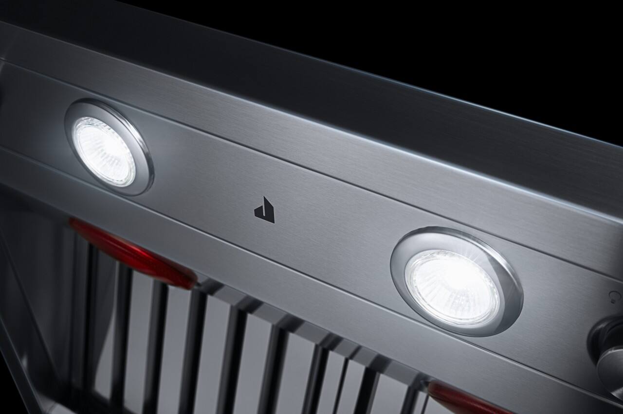 JennAir 48 inches Externally Vented Wall Range Hood Lustre Stainless