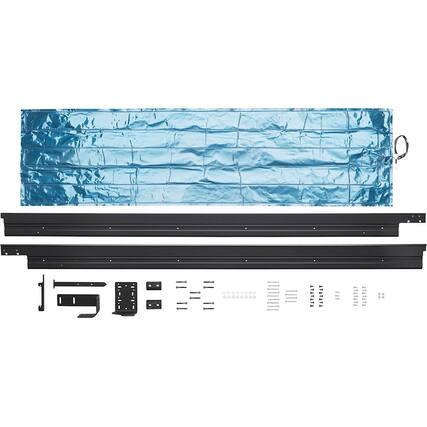 Front. JennAir - Handle-to-Hinge Join Kit for Select JennAir Column Refrigerators - Black.