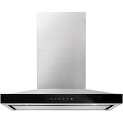 JennAir - Pyramid Style 30" Externally Vented Range Hood - Lustre Stainless - Front_Zoom