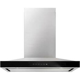 JennAir - 30 inches - Externally Vented - Wall Range Hood - Lustre Stainless