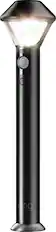 Front. Ring - Smart Lighting Motion-Activated Pathlight - Black.