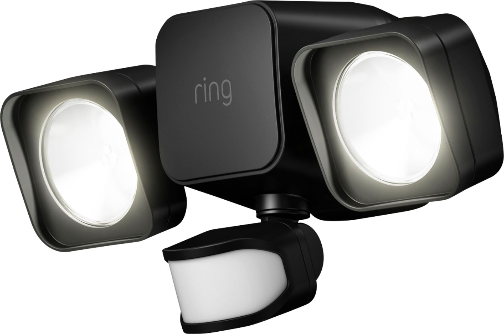 Ring Smart Lighting Floodlight Battery Powered Black 5B21S8BEN0 Best Buy