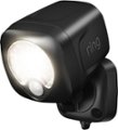 Front Zoom. Ring - Battery-Powered LED Smart Spotlight - Black.