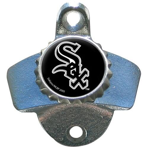 Front Standard. Siskiyou - White Sox Wall Mount Bottle Opener.