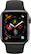Alt View 11. Apple - Geek Squad Certified Refurbished Apple Watch Series 4 (GPS) 40mm Space Gray Aluminum Case with Black Sport Band.