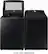 Alt View 27. Samsung - 5.0 Cu. Ft. High-Efficiency Top Load Washer with Super Speed - Black Stainless Steel.