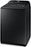 Left. Samsung - 5.0 Cu. Ft. High-Efficiency Top Load Washer with Super Speed - Black Stainless Steel.
