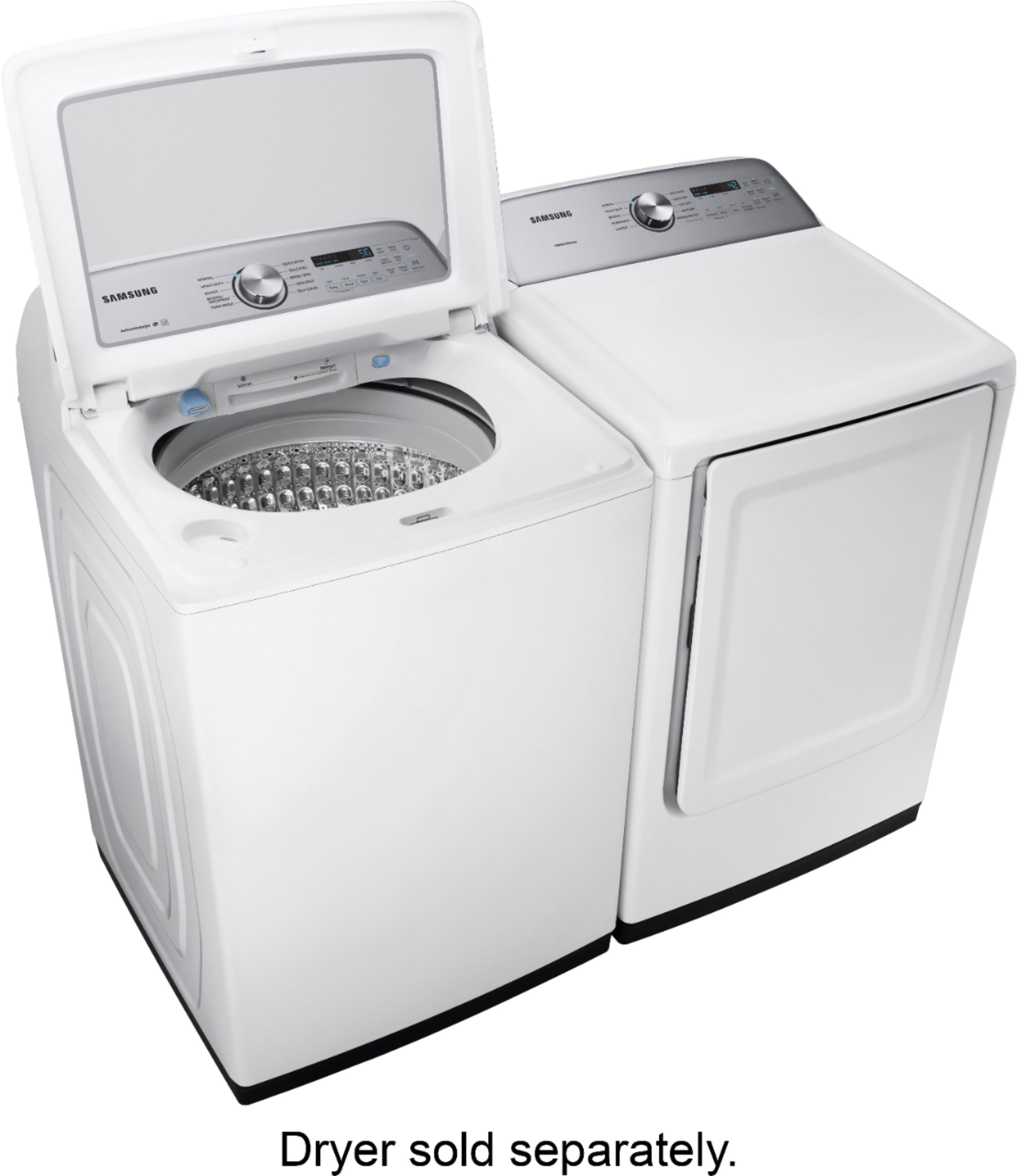 Samsung 5 0 Cu Ft High Efficiency Top Load Washer With Active Waterjet White Wa50r50aw Us Best Buy