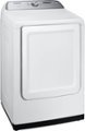 Angle Zoom. Samsung - 7.4 Cu. Ft. Electric Dryer with 10 Cycles and Sensor Dry - White.