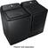 Alt View 26. Samsung - 7.4 Cu. Ft. Gas Dryer with Steam and Sensor Dry - Black Stainless Steel.