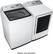 Alt View 24. Samsung - 7.4 Cu. Ft. Gas Dryer with Steam and Sensor Dry - White.