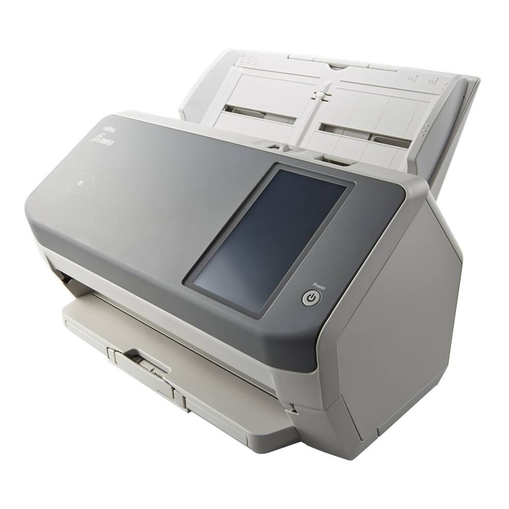 Alt View 13. Fujitsu - Fi 7300NX Wireless Document Duplex Scanner with Touchscreen - Gray/White.