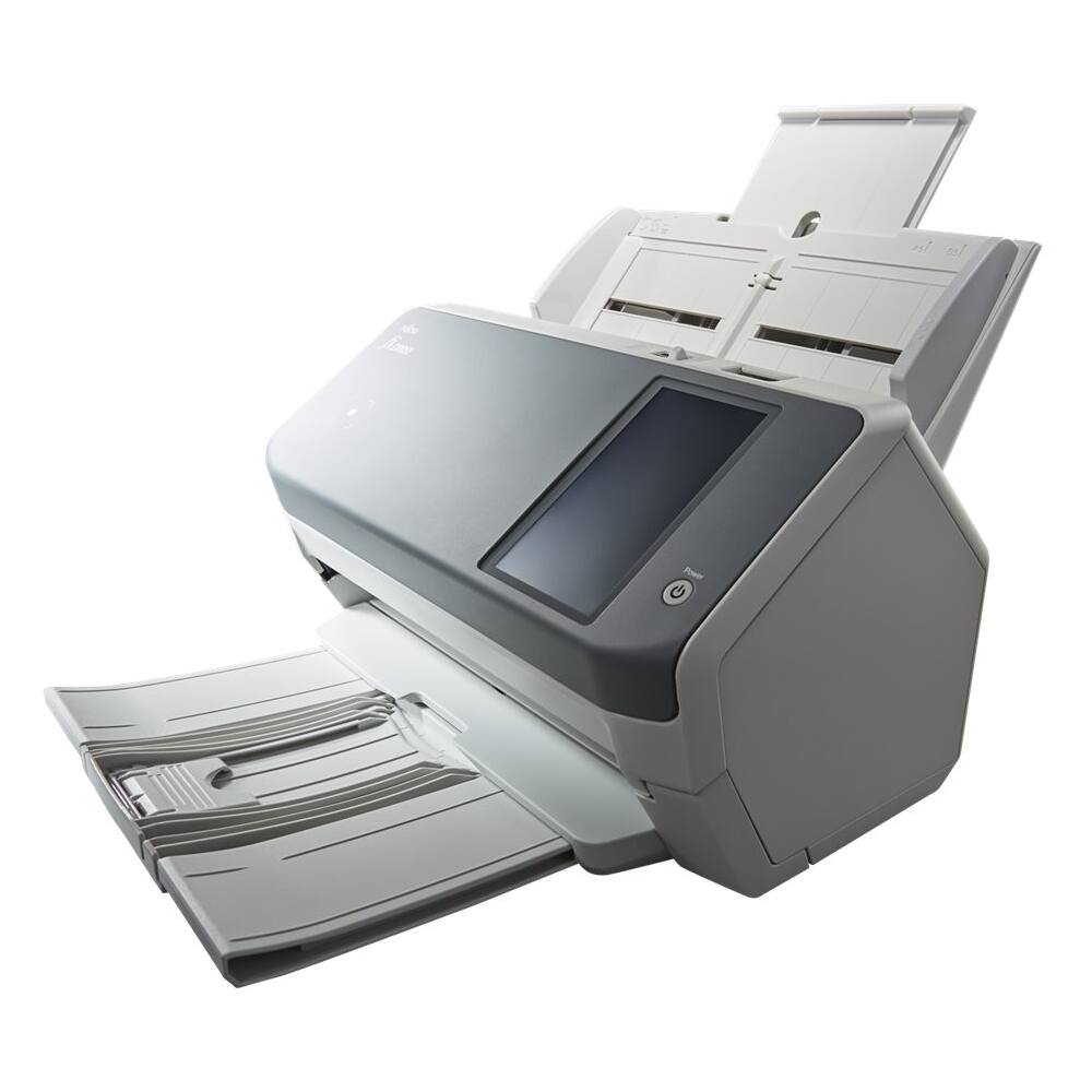 Alt View 14. Fujitsu - Fi 7300NX Wireless Document Duplex Scanner with Touchscreen - Gray/White.