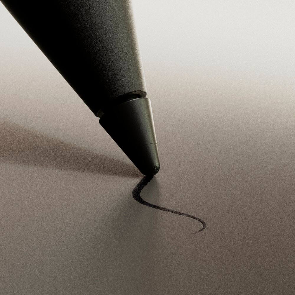 Alt View 14. reMarkable Paper Pro - reMarkable - Marker Plus with Built-in Eraser for reMarkable Paper Pro - Warm Black.