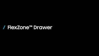 Samsung Flexzone Drawer - Product Feature
