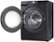 Alt View Zoom 3. Samsung - 4.5 Cu. Ft. High Efficiency Stackable Smart Front Load Washer with Steam and Super Speed - Black stainless steel.