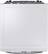 Alt View 14. Samsung - 4.5 Cu. Ft. High Efficiency Stackable Smart Front Load Washer with Steam and Super Speed - White.
