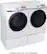 Alt View 23. Samsung - 4.5 Cu. Ft. High Efficiency Stackable Smart Front Load Washer with Steam and Super Speed - White.