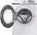 Alt View 5. Samsung - 4.5 Cu. Ft. High Efficiency Stackable Smart Front Load Washer with Steam and Super Speed - White.