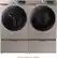 Alt View 21. Samsung - 4.5 Cu. Ft. High-Efficiency Stackable Front Load Washer with Steam and Self Clean+ - Champagne.
