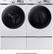 Alt View 21. Samsung - 4.5 Cu. Ft. High-Efficiency Stackable Front Load Washer with Steam and Self Clean+ - White.