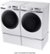 Alt View Zoom 22. Samsung - 4.5 Cu. Ft. High-Efficiency Stackable Front Load Washer with Steam and Self Clean+ - White.