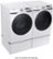 Alt View Zoom 23. Samsung - 4.5 Cu. Ft. High-Efficiency Stackable Front Load Washer with Steam and Self Clean+ - White.