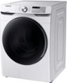 Left Zoom. Samsung - 4.5 cu. ft. High Efficiency Stackable Front Load Washer with Steam - White.