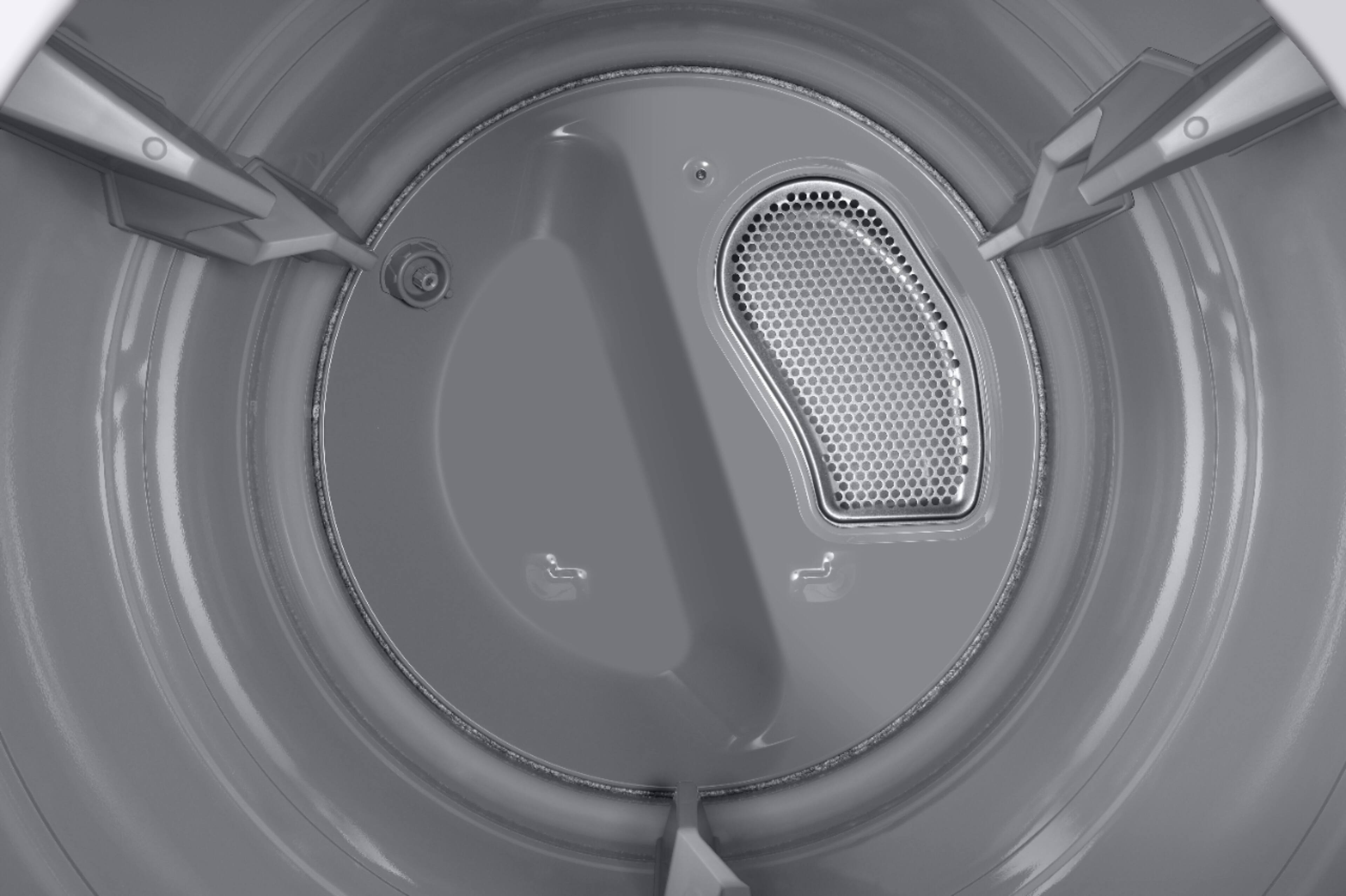 Alt View 3. Samsung - 7.5 Cu. Ft. Stackable Smart Gas Dryer with Steam and Sensor Dry - White.