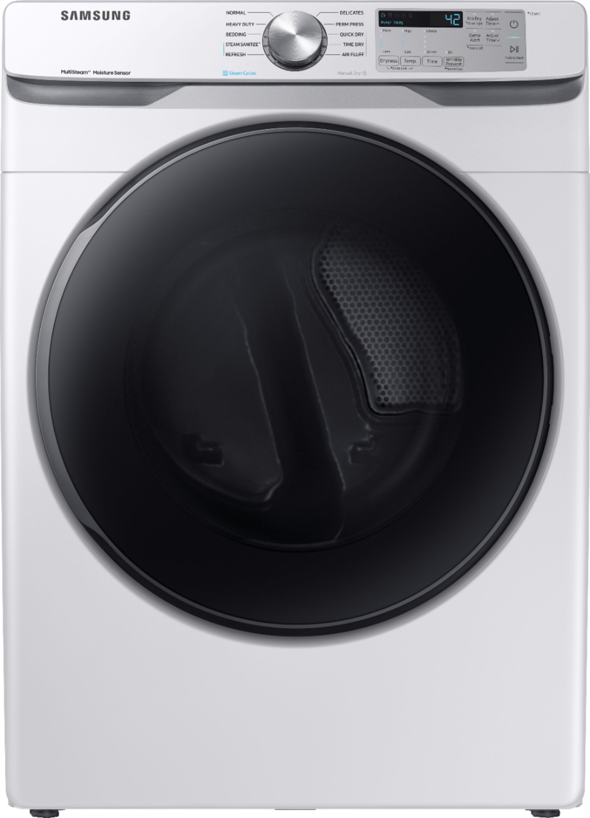 DVG45R6100W by Samsung - 7.5 cu. ft. Gas Dryer with Steam Sanitize+ in  White
