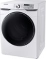Left Zoom. Samsung - 7.5 Cu. Ft. Gas Dryer with Steam and FlexDry - White.