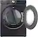 Alt View 3. Samsung - 7.5 Cu. Ft. Stackable Smart Electric Dryer with Steam and Sensor Dry - Black Stainless Steel.