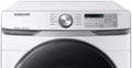 Alt View Zoom 1. Samsung - 7.5 Cu. Ft. Stackable Electric Dryer with Steam and Sensor Dry - White.