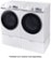 Alt View Zoom 22. Samsung - 7.5 Cu. Ft. Stackable Smart Electric Dryer with Steam and Sensor Dry - White.
