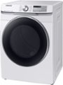 Left Zoom. Samsung - 7.5 Cu. Ft. Stackable Smart Electric Dryer with Steam and Sensor Dry - White.